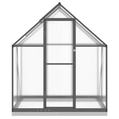 Gewächshaus Mit Fundamentrahmen 169X114X202 Cm Alu