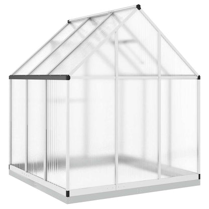 Gewächshaus Mit Fundamentrahmen N 169X169X202 Aluminimum