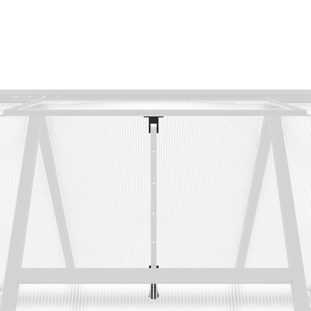 Gewächshaus Mit Fundamentrahmen N 169X169X202 Aluminimum