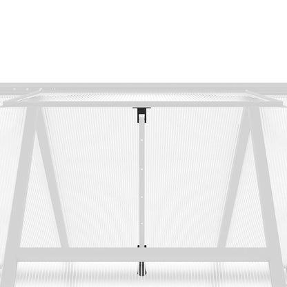 Gewächshaus Mit Fundamentrahmen N 169X169X202 Aluminimum