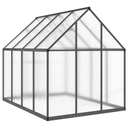Gewächshaus Mit Fundamentrahmen 224X169X195 Cm Alu