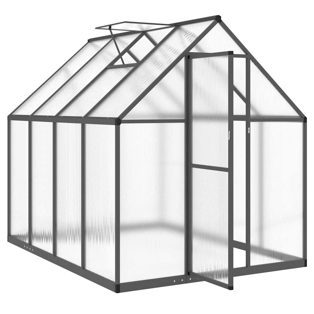Gewächshaus Mit Fundamentrahmen 224X169X195 Cm Alu