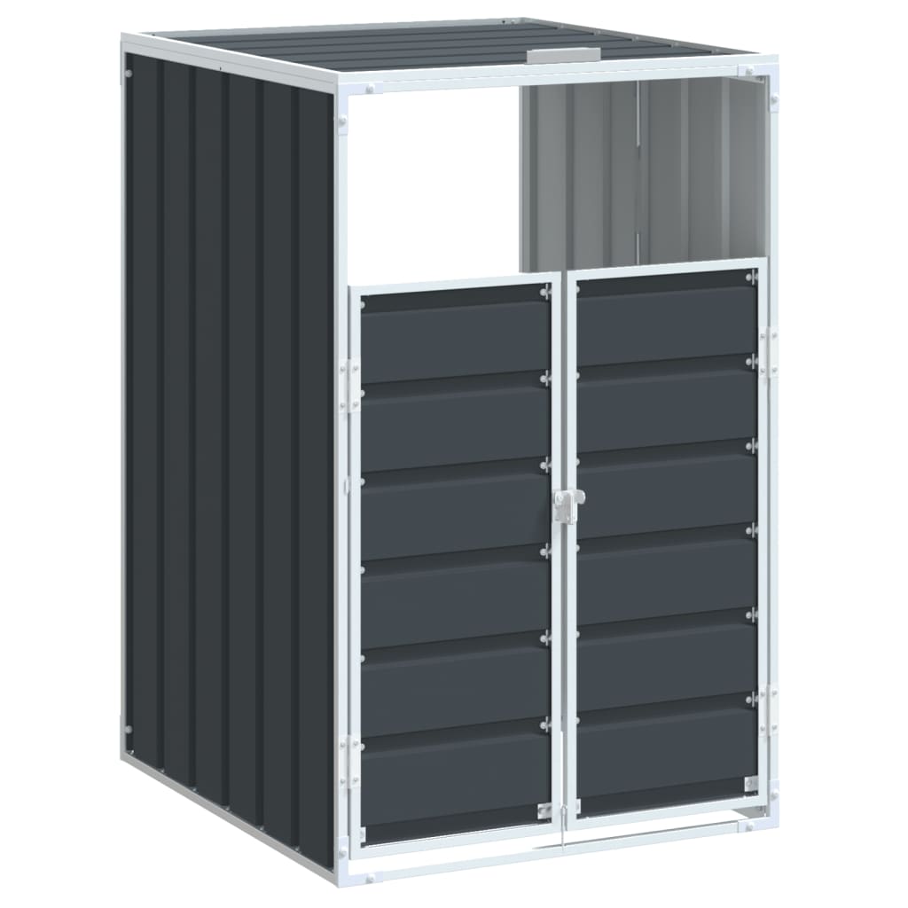 Mülltonnenbox Für 1 Tonne 72X81X115 Cm Stahl