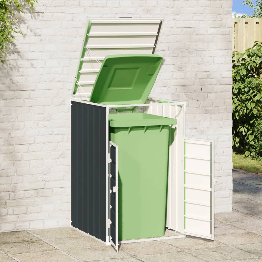 Mülltonnenbox Für 1 Tonne 72X81X115 Cm Stahl