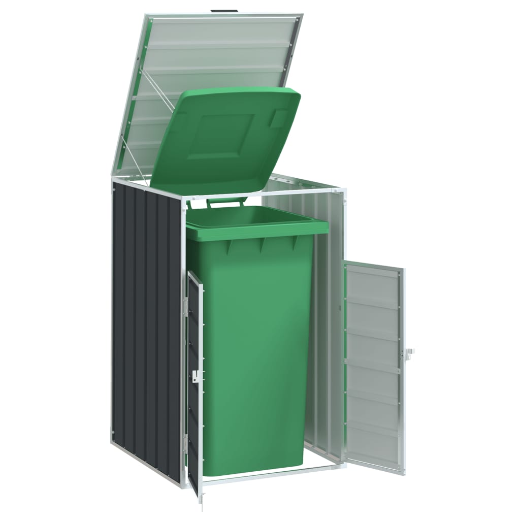 Mülltonnenbox Für 1 Tonne 72X81X115 Cm Stahl