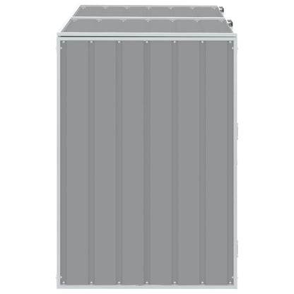 Mülltonnenbox Für 2 Tonnen 144X81X113 Cm Stahl