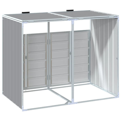 Mülltonnenbox Für 2 Tonnen 144X81X113 Cm Stahl