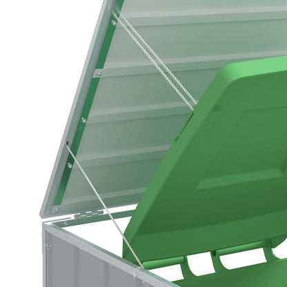 Mülltonnenbox Für 3 Tonnen 216X81X115 Cm Stahl