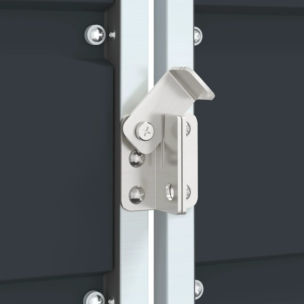 Mülltonnenbox Für 3 Tonnen 216X81X115 Cm Stahl