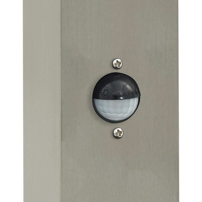 Pollerleuchten Mit Sensor 3 Stk. 80 Cm Edelstahl Ip44