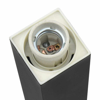 Pollerleuchten Mit Sensor 3 Stk. 80 Cm Schwarz Ip44