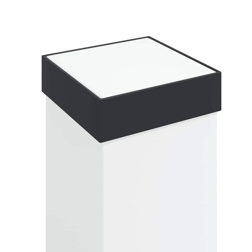 Pollerleuchten Mit Steckdose 3 Stk. 80 Cm Schwarz Ip44