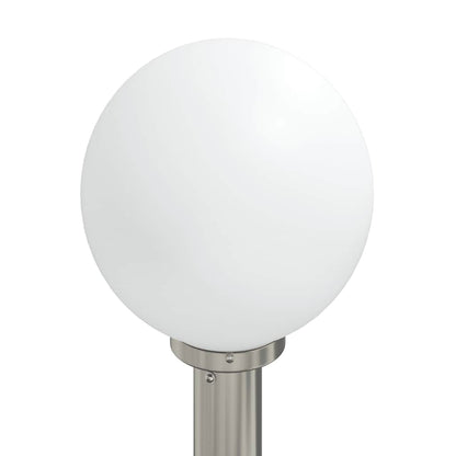 Pollerleuchten Mit Sensor&Steckdose 3 Stk. 120 Cm Edelstahl Ip44