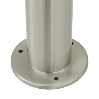 Pollerleuchten Mit Sensor&Steckdose 3 Stk. 120 Cm Edelstahl Ip44