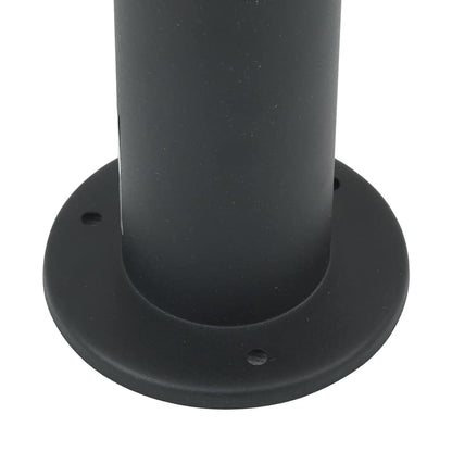 Pollerleuchten Mit Steckdose 3 Stk. 120 Cm Schwarz Ip44