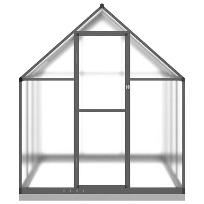 Gewächshaus Mit Fundamentrahmen 224X169X202 Cm Alu