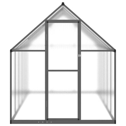 Gewächshaus Mit Fundamentrahmen 334X169X195 Cm Alu