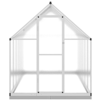 Gewächshaus Mit Fundamentrahmen 334X169X202Cm Aluminimum