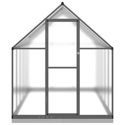 Gewächshaus Mit Fundamentrahmen 334X169X202 Cm Alu