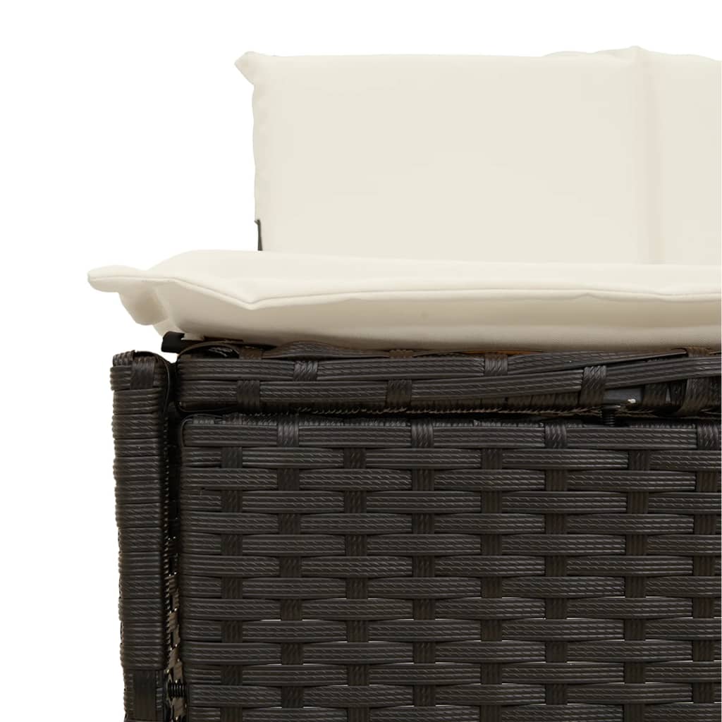 Whirlpool-Umrandung Poly-Rattan Und Massivholz Akazie