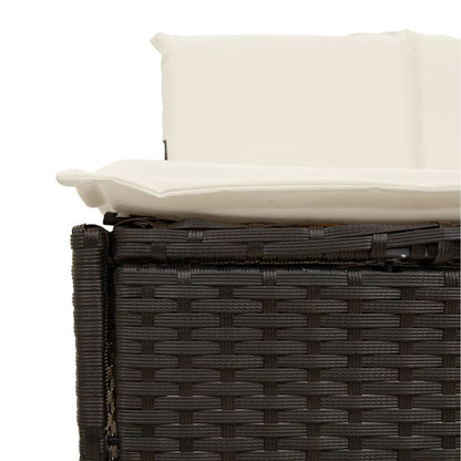 Whirlpool-Umrandung Poly-Rattan Und Massivholz Akazie
