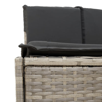 Whirlpool-Umrandung Poly Rattan Und Massivholz Akazie