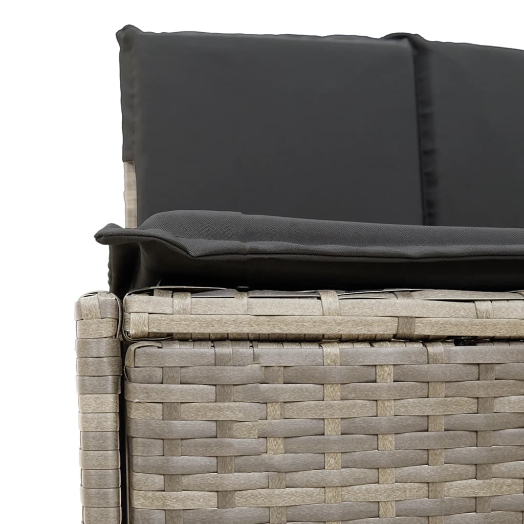 Whirlpool-Umrandung Poly Rattan Und Massivholz Akazie