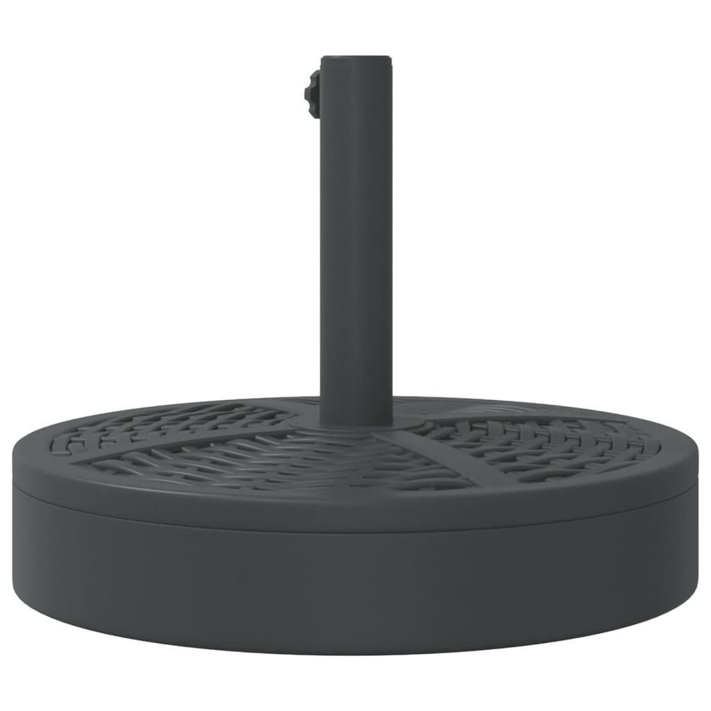 Sonnenschirmständer Für Ø38/48 Mm Mast 25 Kg Rund