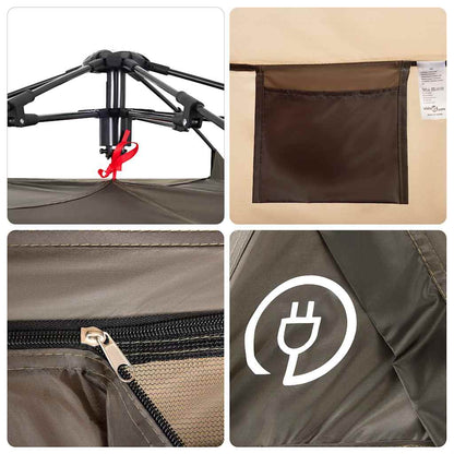Angelzelt 4 Personen Quick Release