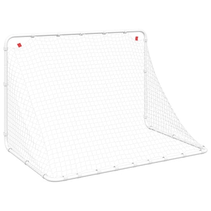 Fußballtor Weiß 122 X 81 X 81 Cm Stahl Rosa