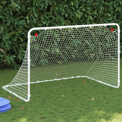 Fußballtor Weiß 122 X 81 X 81 Cm Stahl Rosa