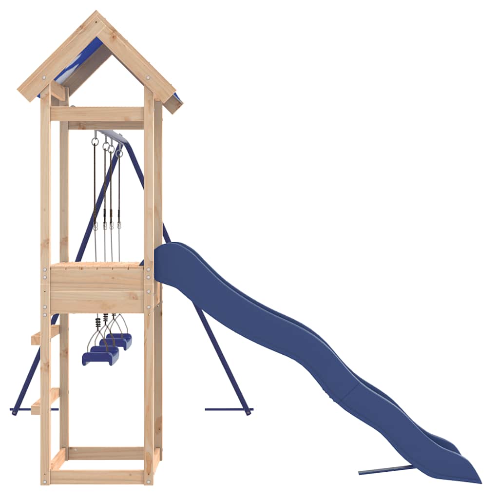 Spielturm Massivholz Kiefer