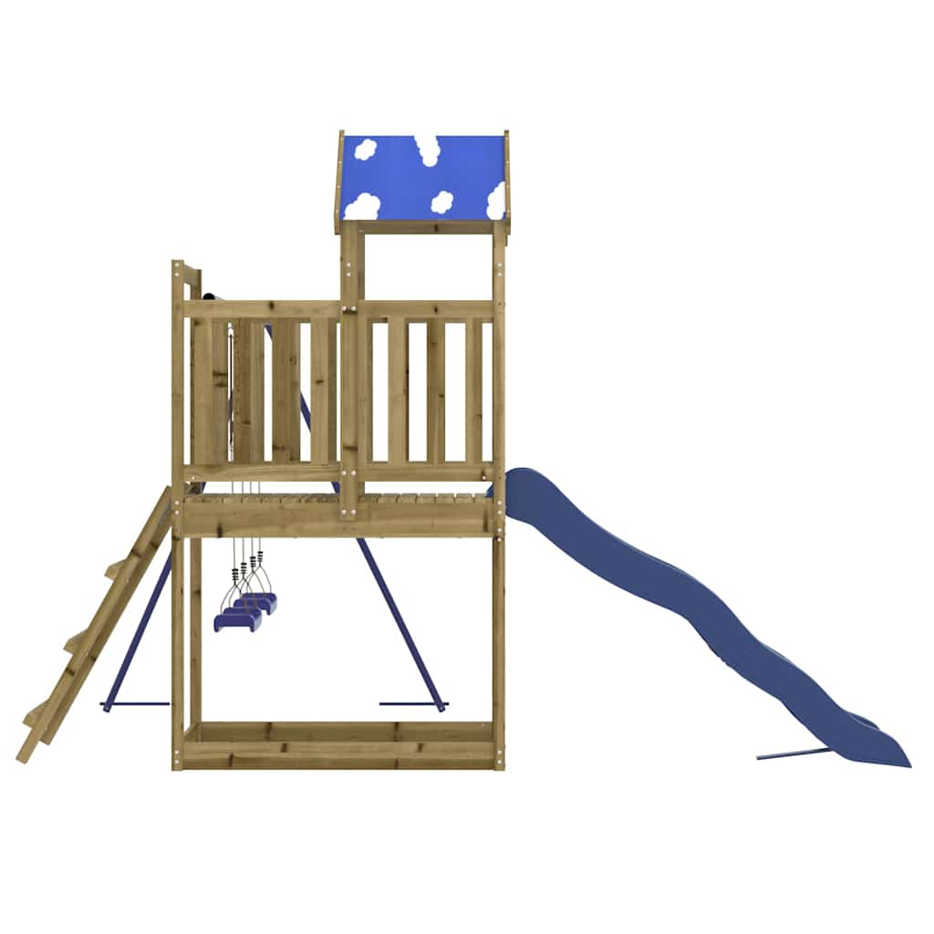 Spielturm Imprägniertes Kiefernholz