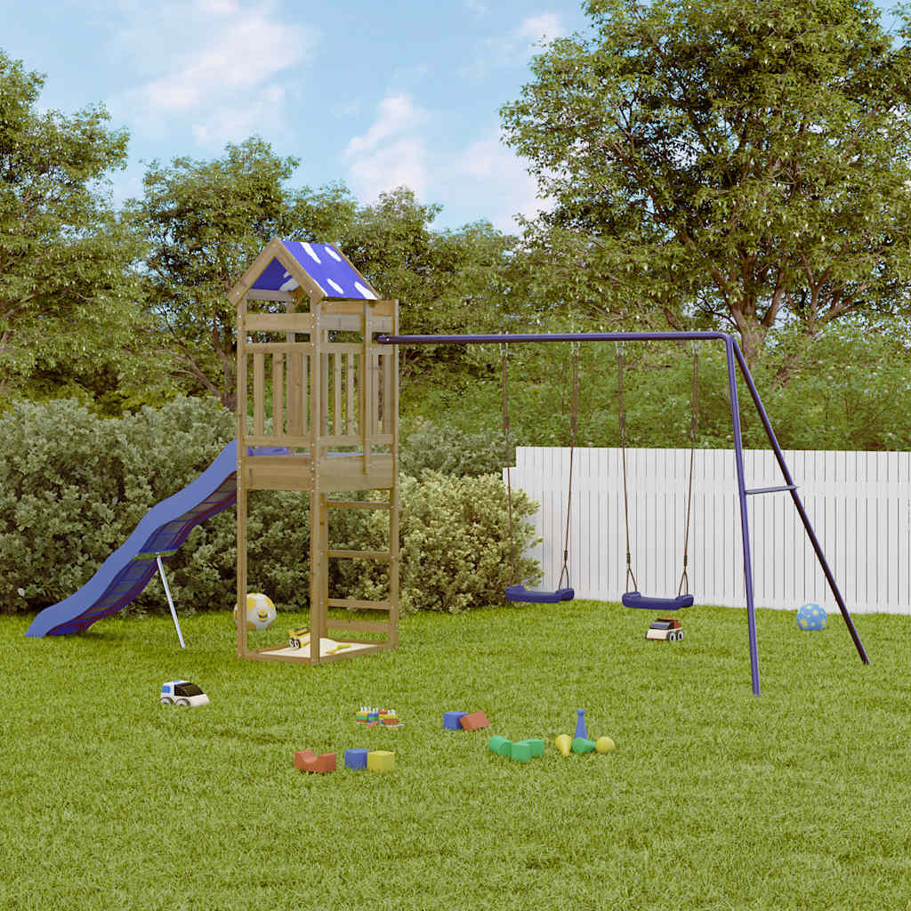 Spielturm Imprägniertes Kiefernholz