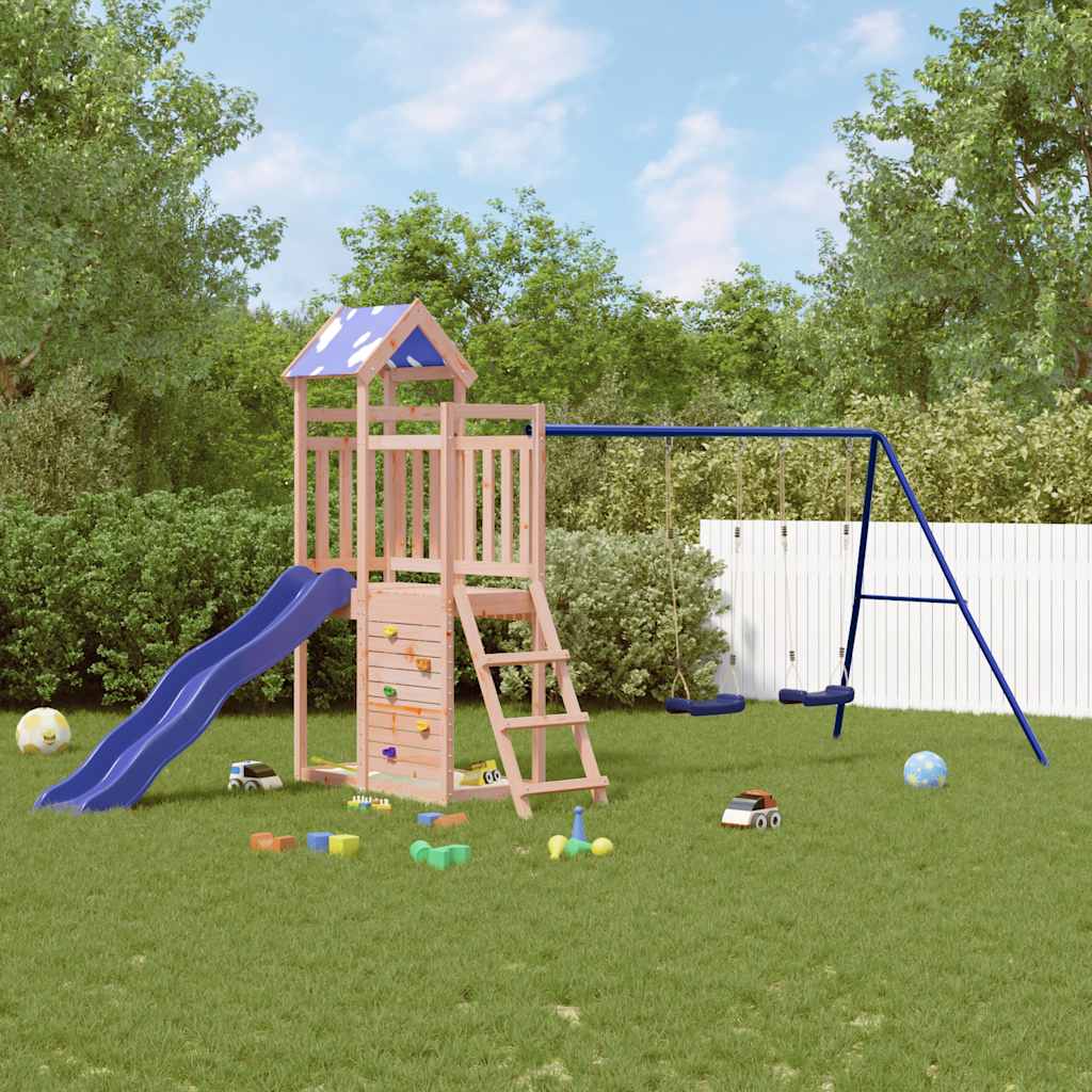 Spielturm Massivholz Douglasie