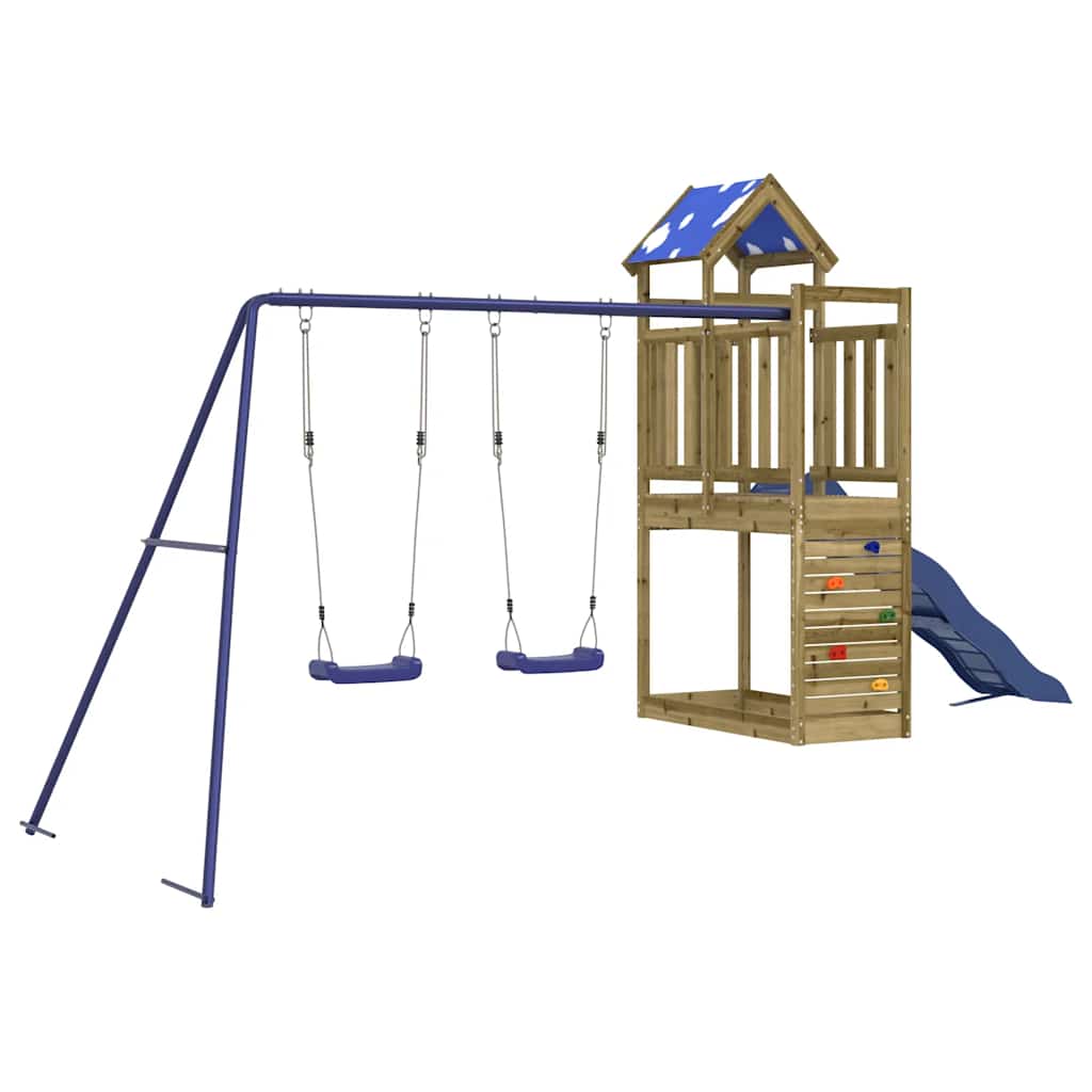 Spielturm Imprägniertes Kiefernholz
