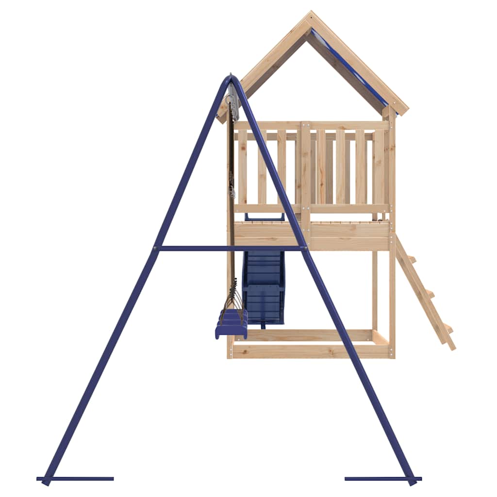 Spielturm Massivholz Kiefer