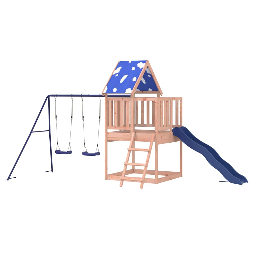 Spielturm Massivholz Douglasie