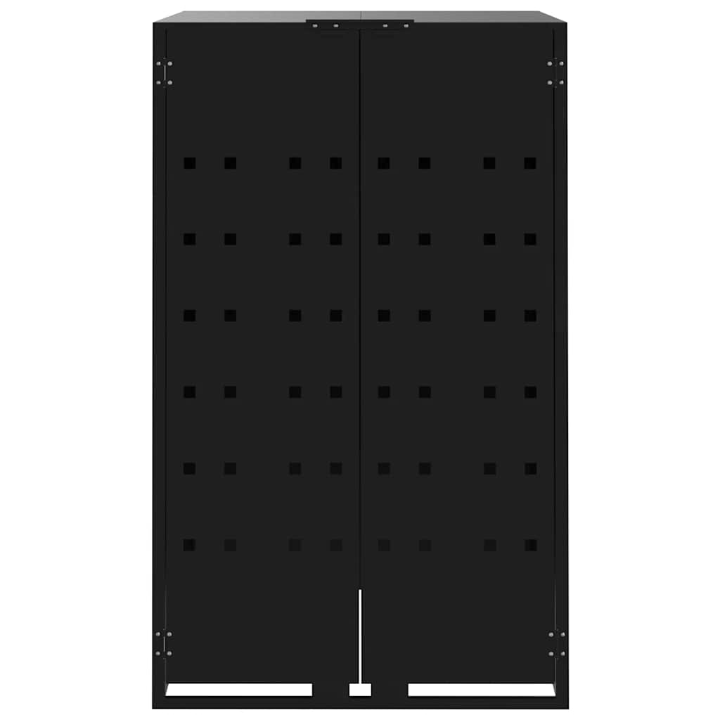 Mülltonnenbox Für 3 Tonnen 207X79X117 Cm Stahl