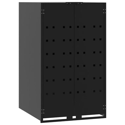 Mülltonnenbox Für 4 Tonnen 276X79X117 Cm Stahl