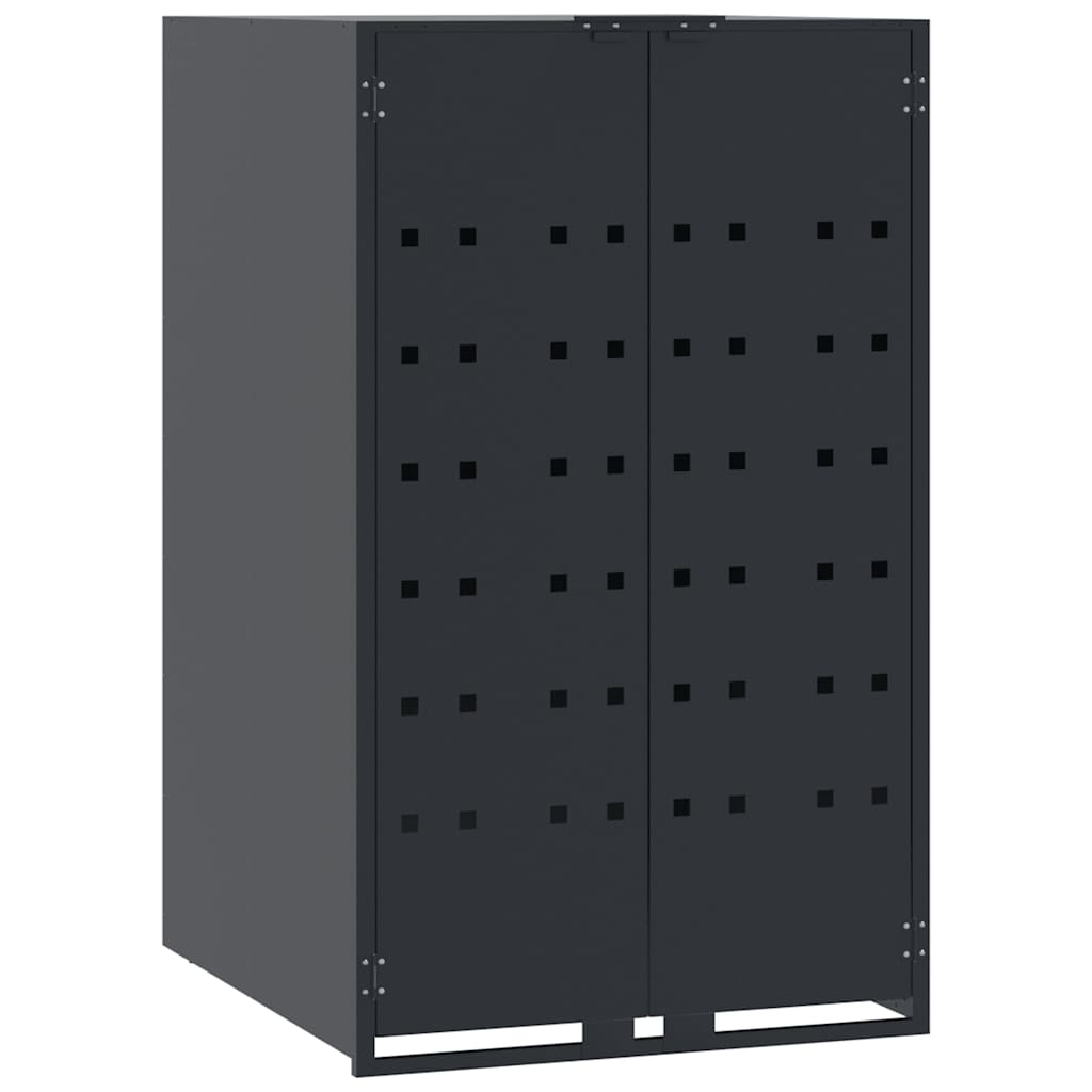 Mülltonnenbox Für 2 Tonnen 138X79X117 Cm Stahl