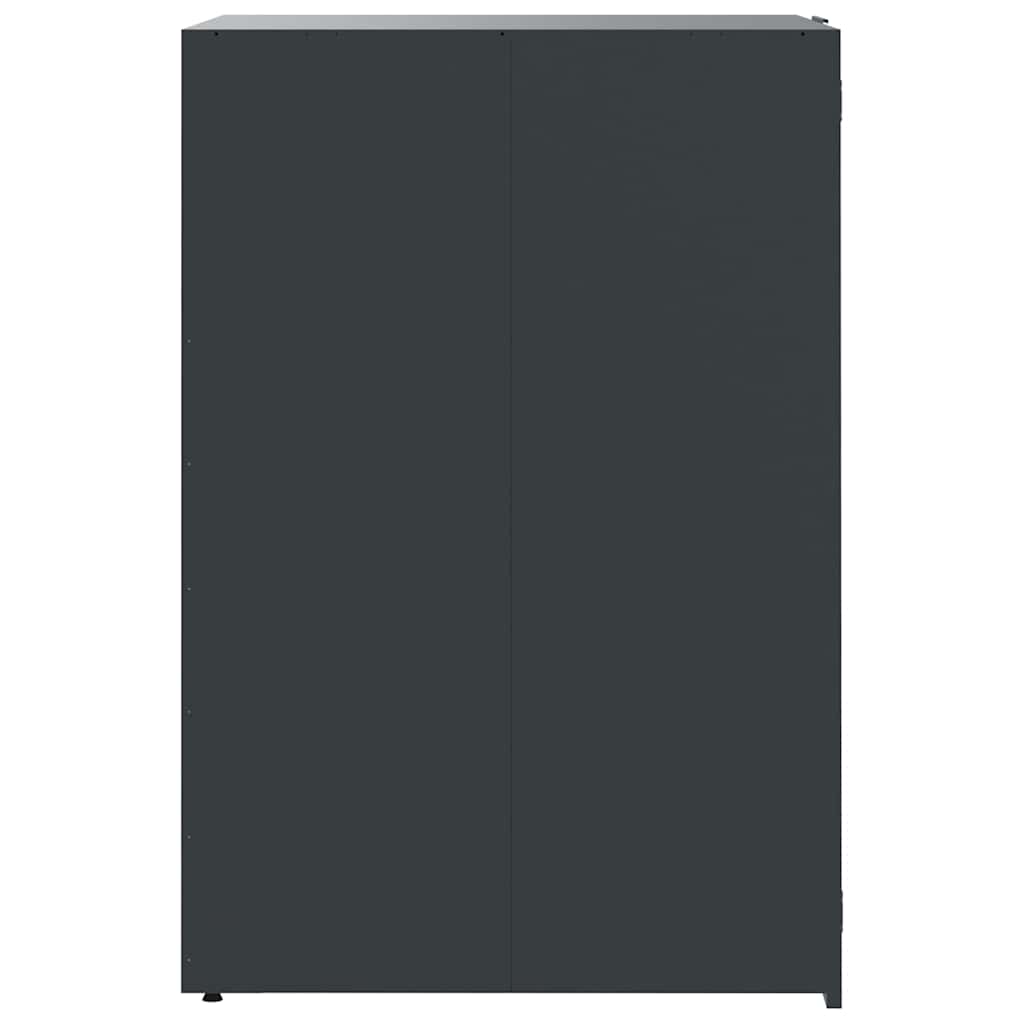 Mülltonnenbox Für 3 Tonnen 207X79X117 Cm Stahl