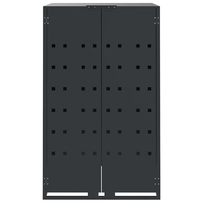 Mülltonnenbox Für 5 Tonnen 345X79X117 Cm Stahl