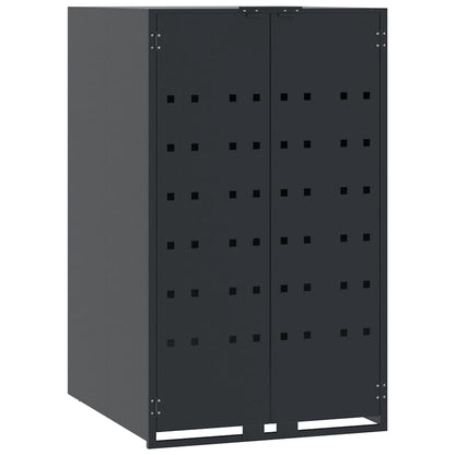 Mülltonnenbox Für 6 Tonnen 414X79X117 Cm Stahl