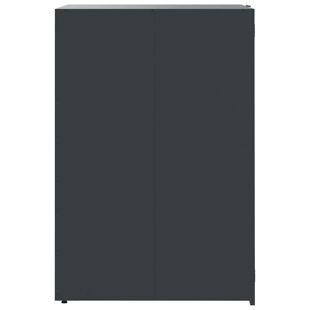 Mülltonnenbox Für 6 Tonnen 414X79X117 Cm Stahl