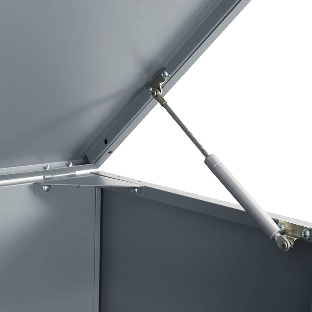 Mülltonnenbox Für 2 Tonnen 138X79X117 Cm Stahl