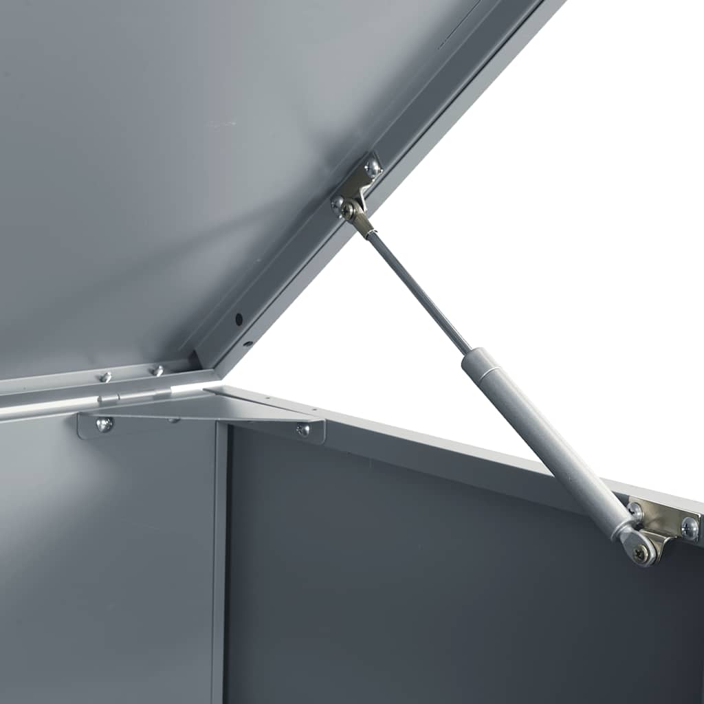 Mülltonnenbox Für 6 Tonnen 414X79X117 Cm Stahl