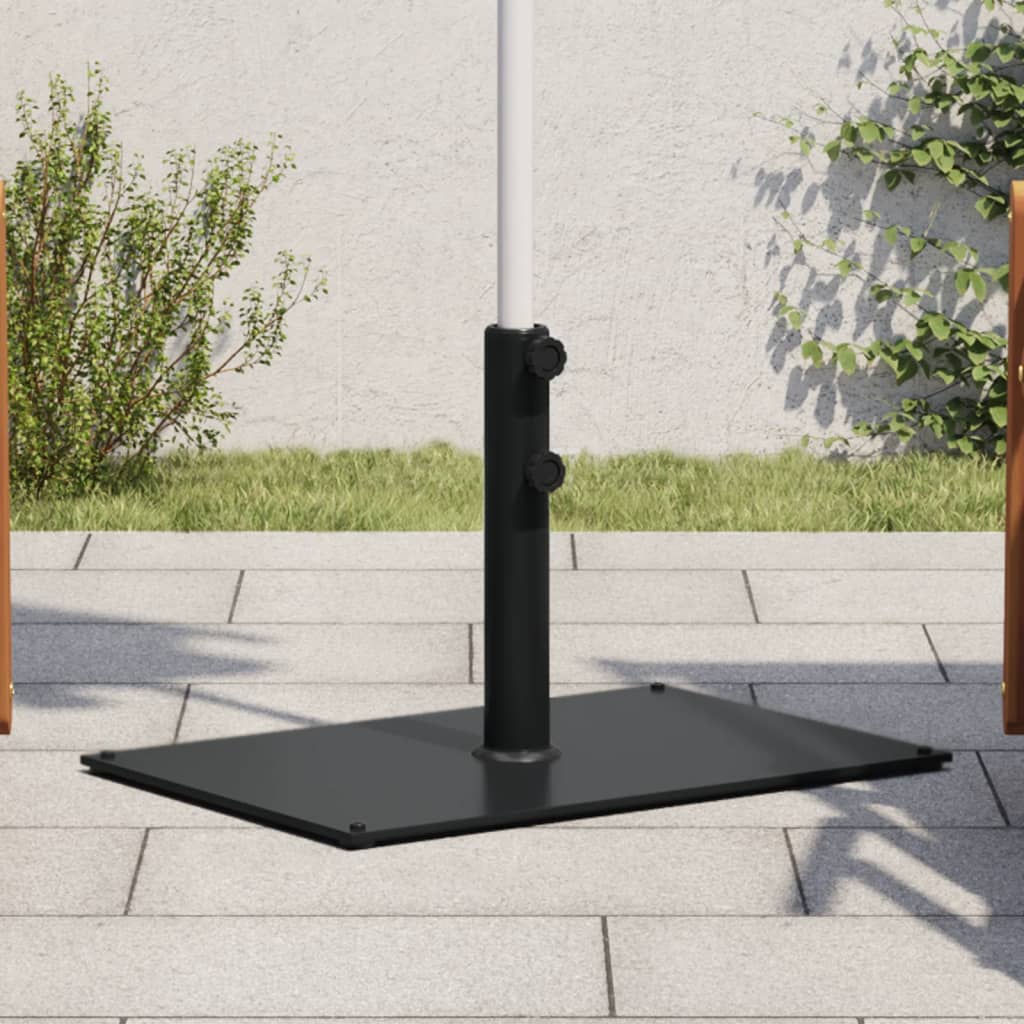 Sonnenschirmständer Ø32/38/48 Mm Mast 15 Kg Rechteckig