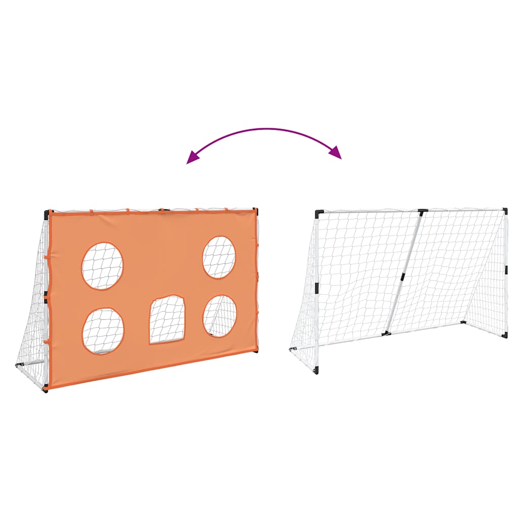 Fußballtor Für Kinder Mit Zielmatte Und Ball 182X62X118 Cm