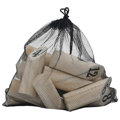 13-Tlg. Kubb-Spielset Mit Tragetasche Massivholz Kiefer